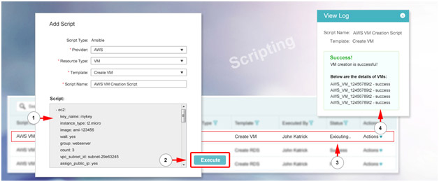 DevOps Framework - Create or Execute Scripts